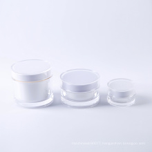 cosmetic skincare face cream packaging empty plastic acrylic luxury acrylic jars